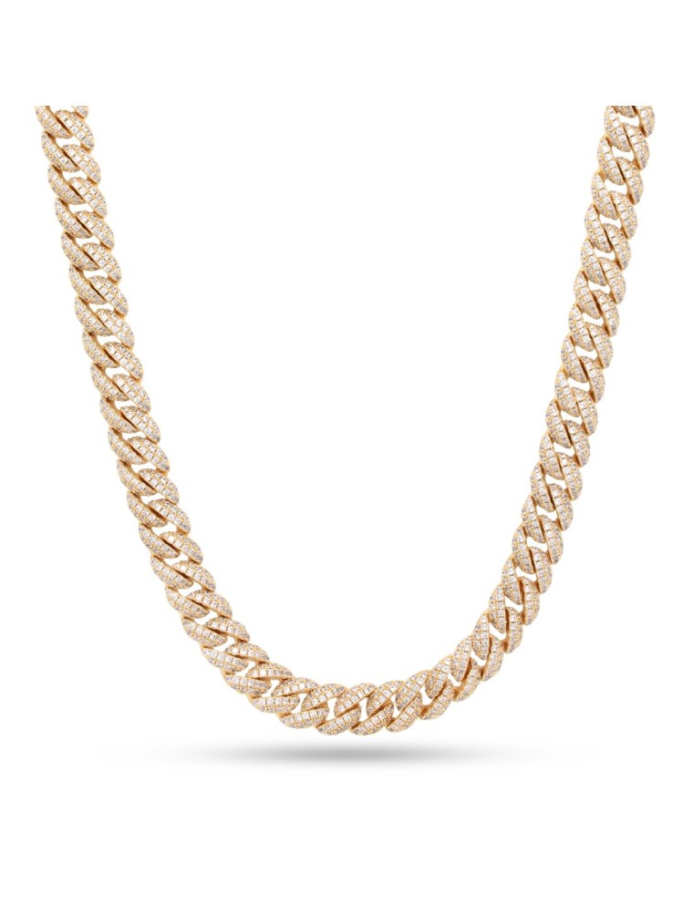 Brand New 10mm Iced Miami Cuban Link Chain New Collection