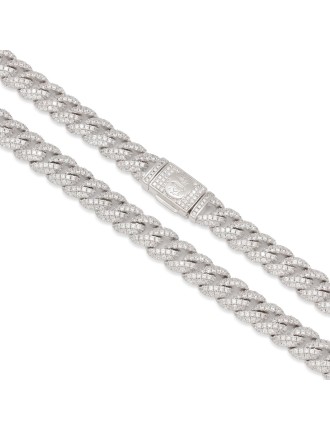 Brand New 10mm Iced Miami Cuban Link Chain New Collection