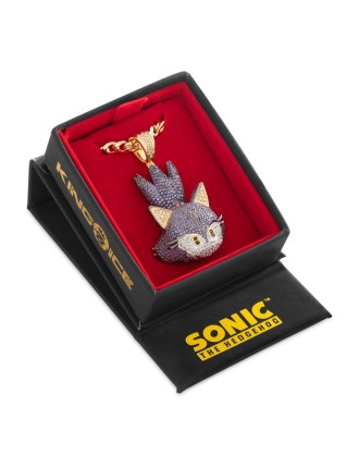 Brand New Sonic the Hedgehog x King Ice - Blaze Necklace New Release